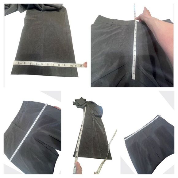 Fashion Bug Secret Slimmer Staright Leg Gray Pants Sz 22W Petite NWT - Picture 8 of 8